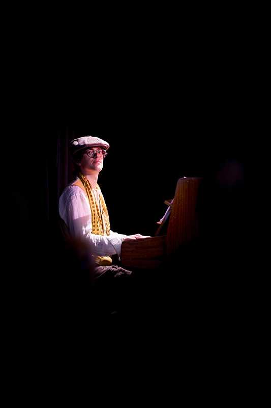 James Reynold Playing Piano Jolly Postman - Kindling Theatre